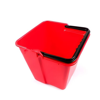 Cubo de 6 litros rojo