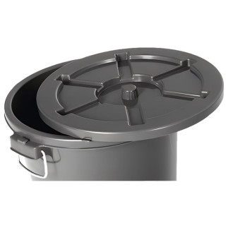 Contenedor redondo Eco con tapa