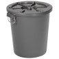 Contenedor redondo Eco con tapa Contenedor redondo Eco con tapa