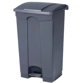 Papelera para reciclaje con pedal de 85 litros