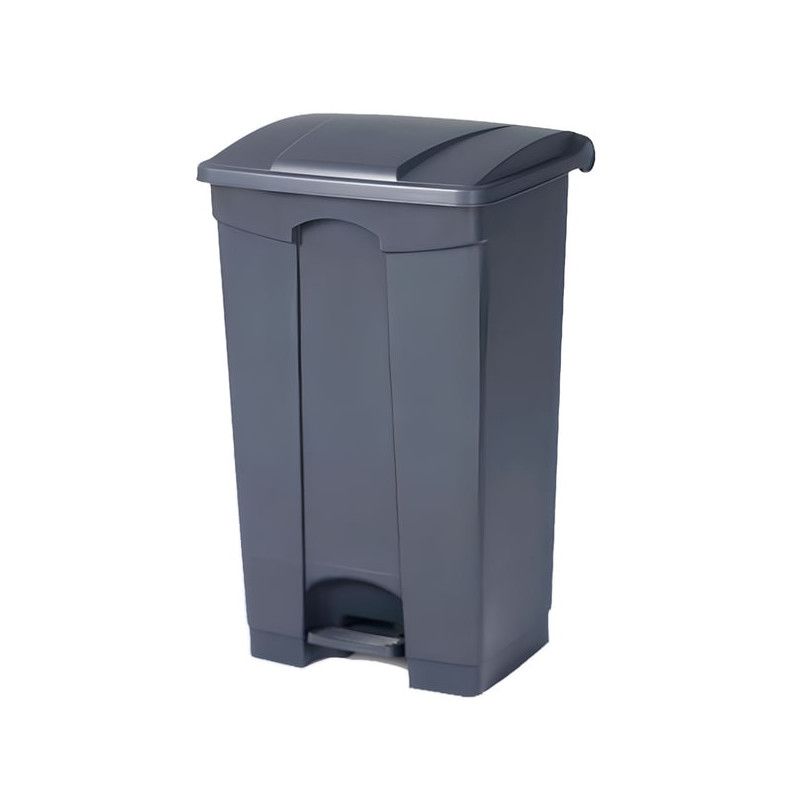Papelera para reciclaje con pedal de 85 litros Papelera para reciclaje con pedal de 85 litros