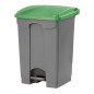 Papelera para reciclaje con pedal de 65 litros