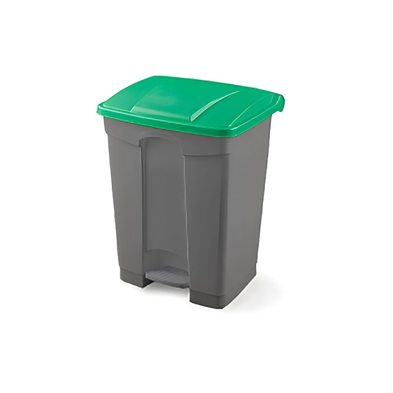 Papelera para reciclaje con pedal de 45 litros Papelera para reciclaje con pedal de 45 litros