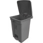 Papelera para reciclaje con pedal de 45 litros
