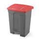 Papelera para reciclaje con pedal de 45 litros