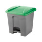 Papelera para reciclaje con pedal de 30 litros Papelera para reciclaje con pedal de 30 litros