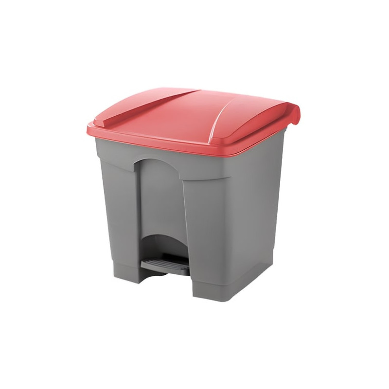 Papelera para reciclaje con pedal de 30 litros Papelera para reciclaje con pedal de 30 litros