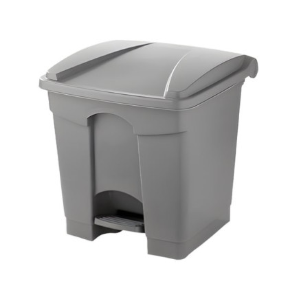 Papelera para reciclaje con pedal de 30 litros