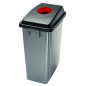 Papelera de reciclaje Thin sin ruedas Papelera de reciclaje Thin sin ruedas