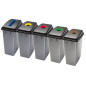 Papelera de reciclaje Thin sin ruedas Papelera de reciclaje Thin sin ruedas