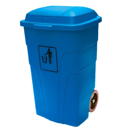 Rueda para contenedor de basura de 120 litros
