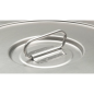 Contenedor isotérmico cilíndrico de acero inoxidable de 20 litros