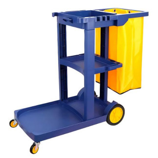 Carro de limpieza ECO azul