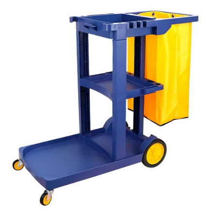 Carro de limpieza ECO azul