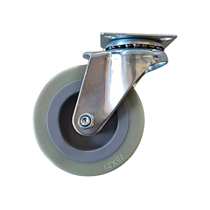 Rueda delantera para aspirador polvo/agua de 90 litros