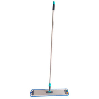 Mopa plana de microfibra de 60 cm con mango
